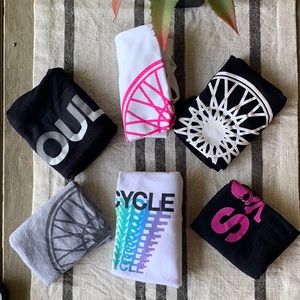 Six SOULCYCLE tanks